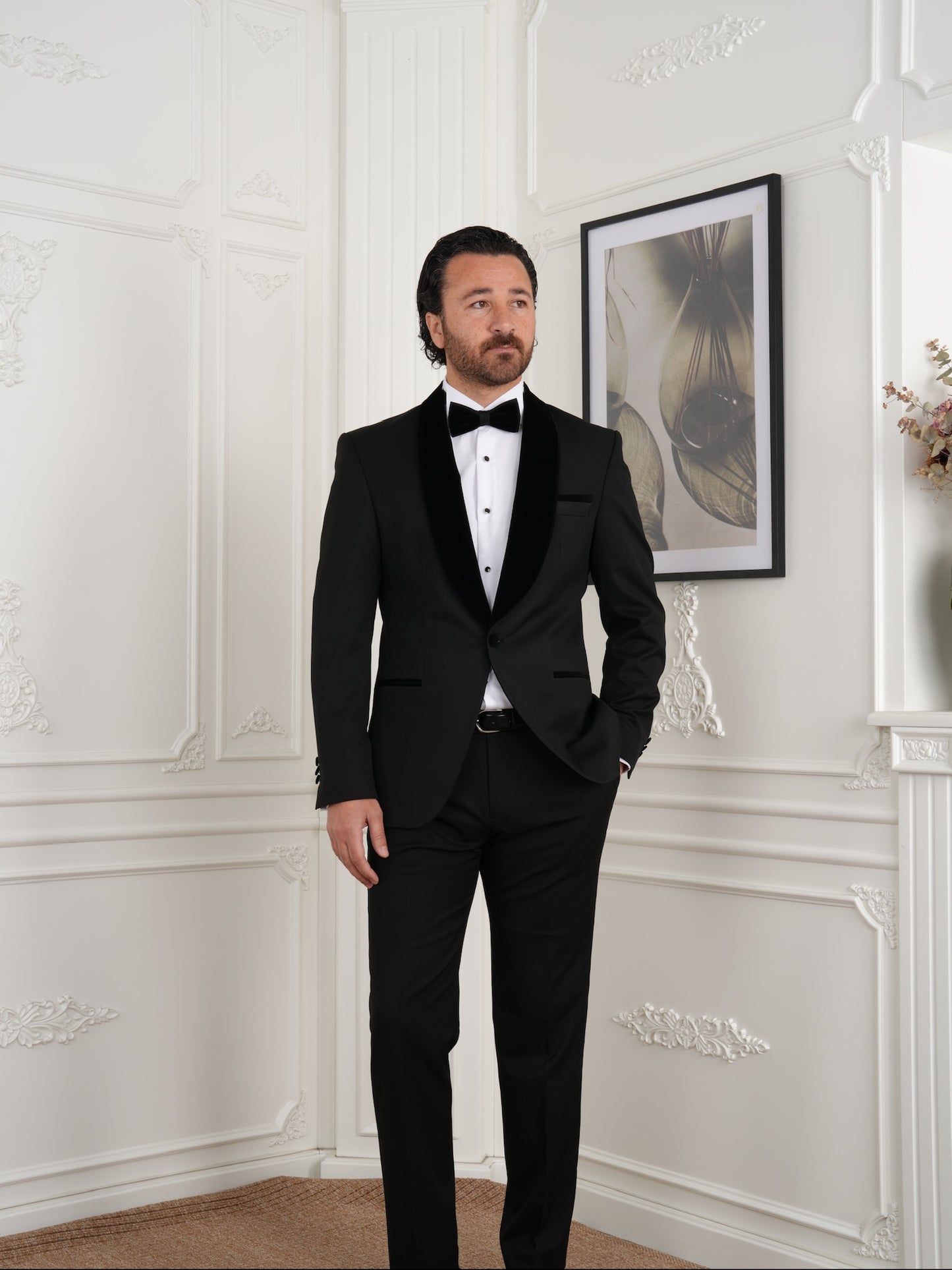 The Verona Black Parez Tuxedo