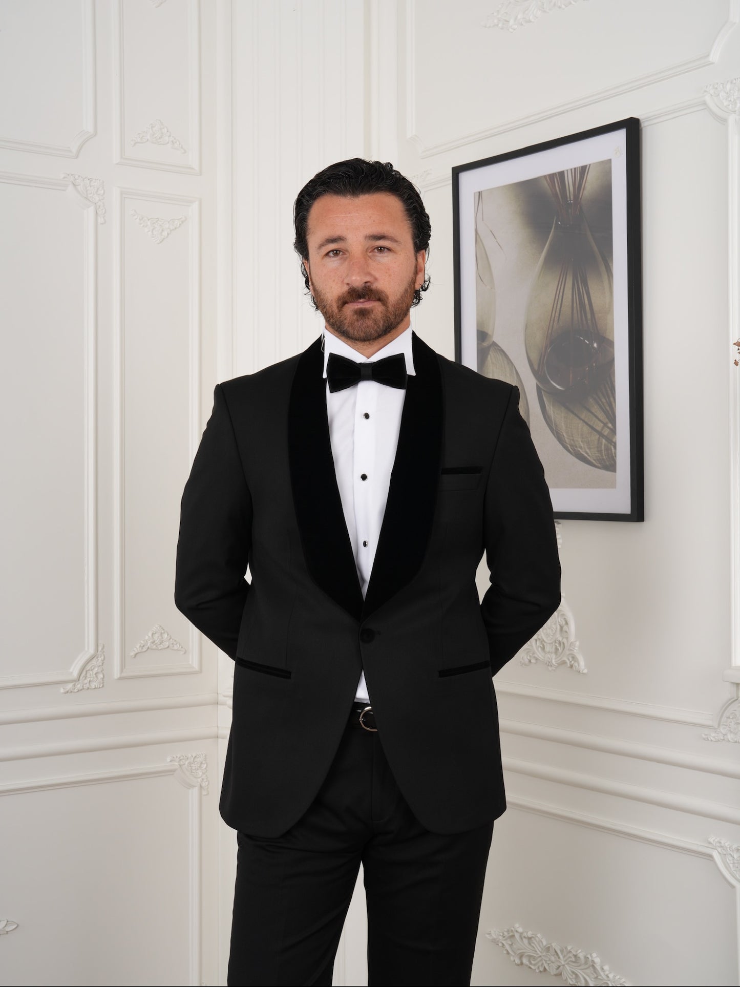 The Palermo Black Parez Tuxedo