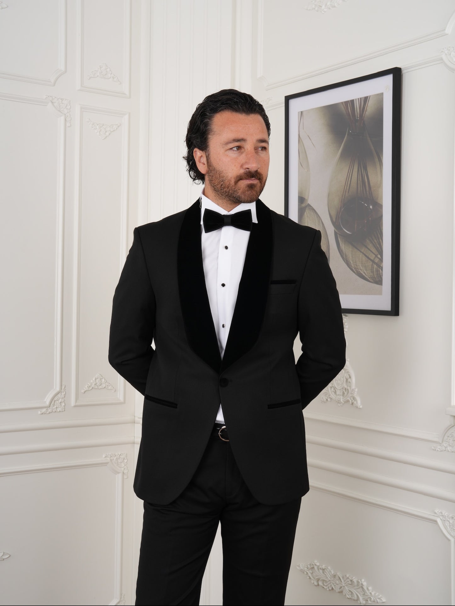 The Palermo Black Parez Tuxedo