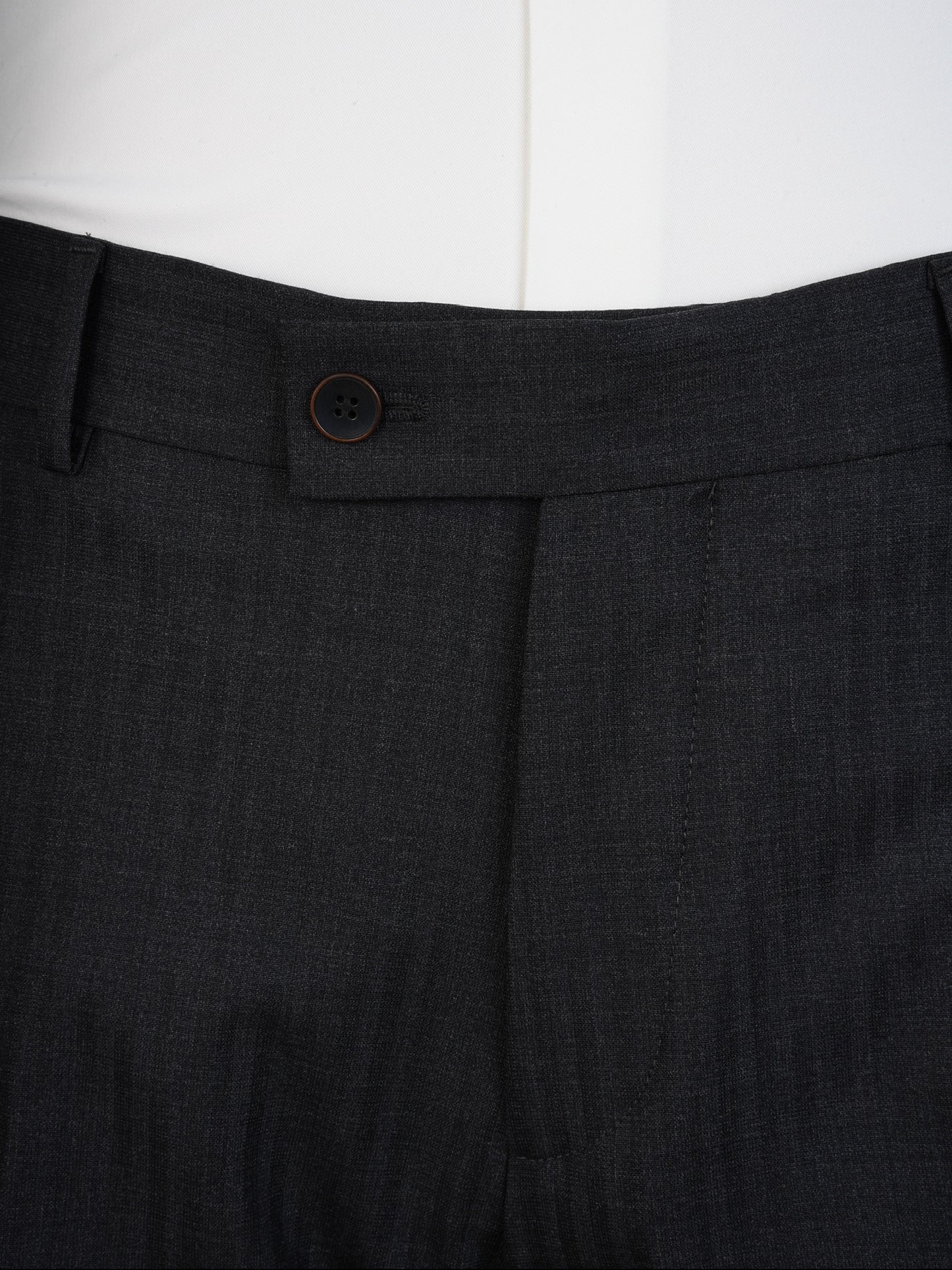 Men’s Dark Charcoal Wool Suit – Double-Breasted Tailored Fit | Luxury 2-Piece Formal Set by Parez