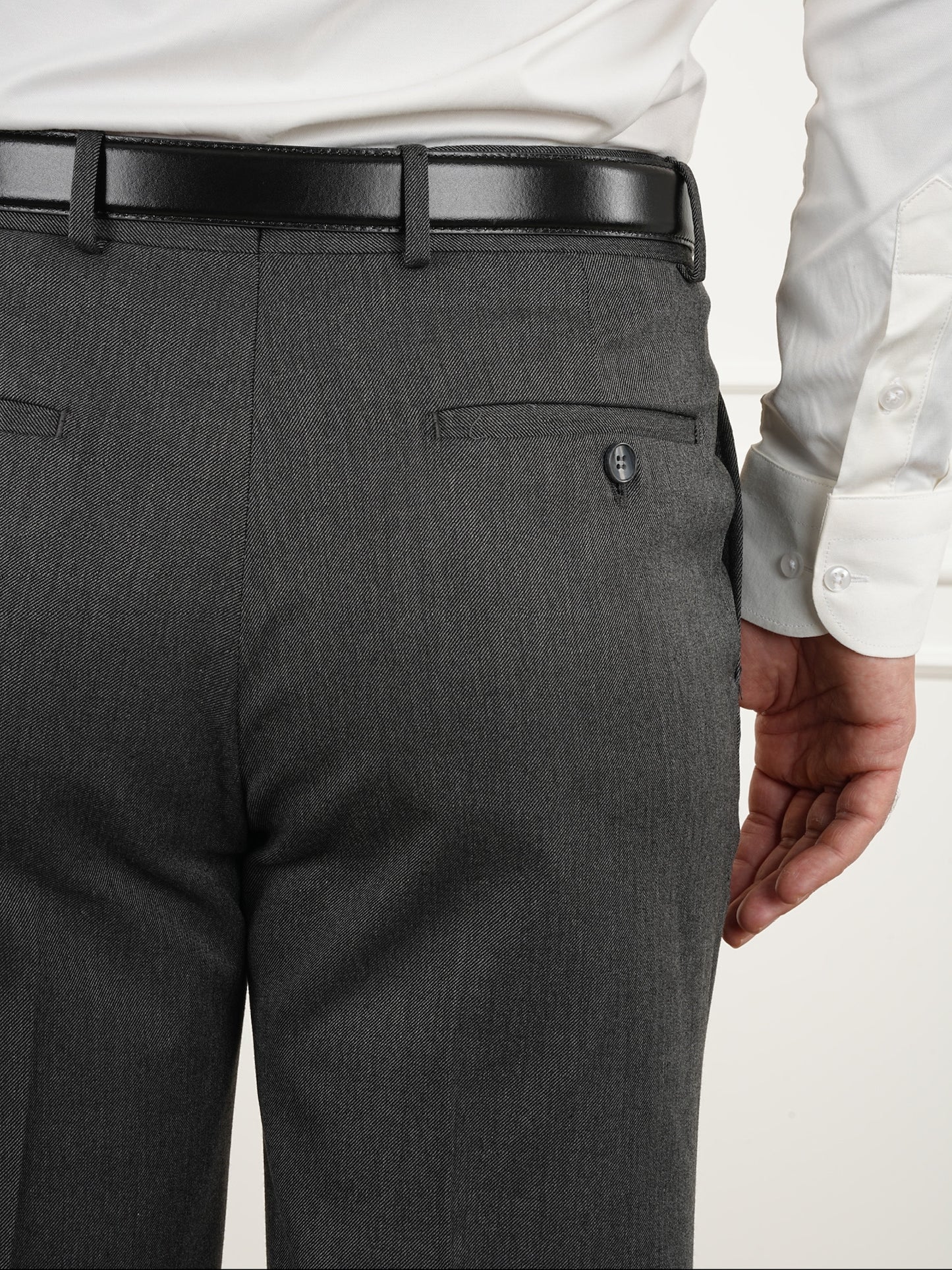 Tailored Fit Tea Gray Double Breasted Full Suit Regular