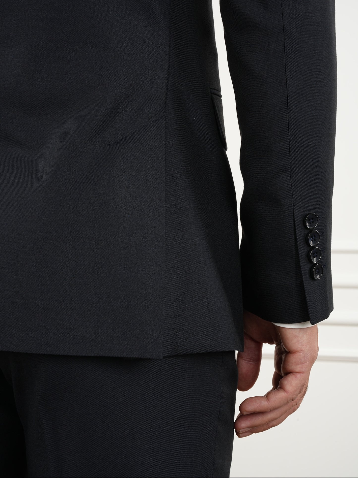 Tailored Fit Dark Navy Double Breasted Full Suit Regular