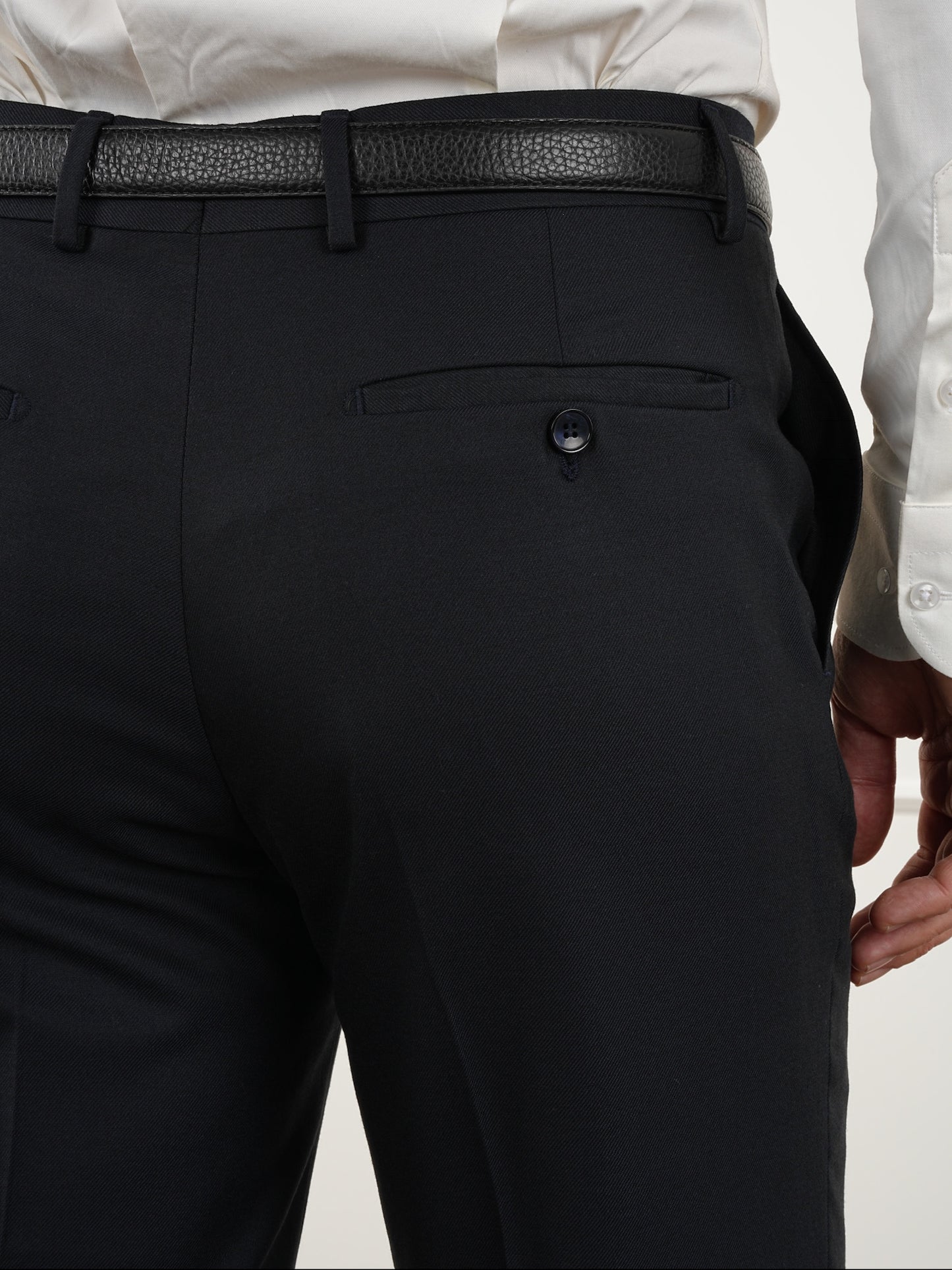Tailored Fit Dark Navy Double Breasted Full Suit Regular