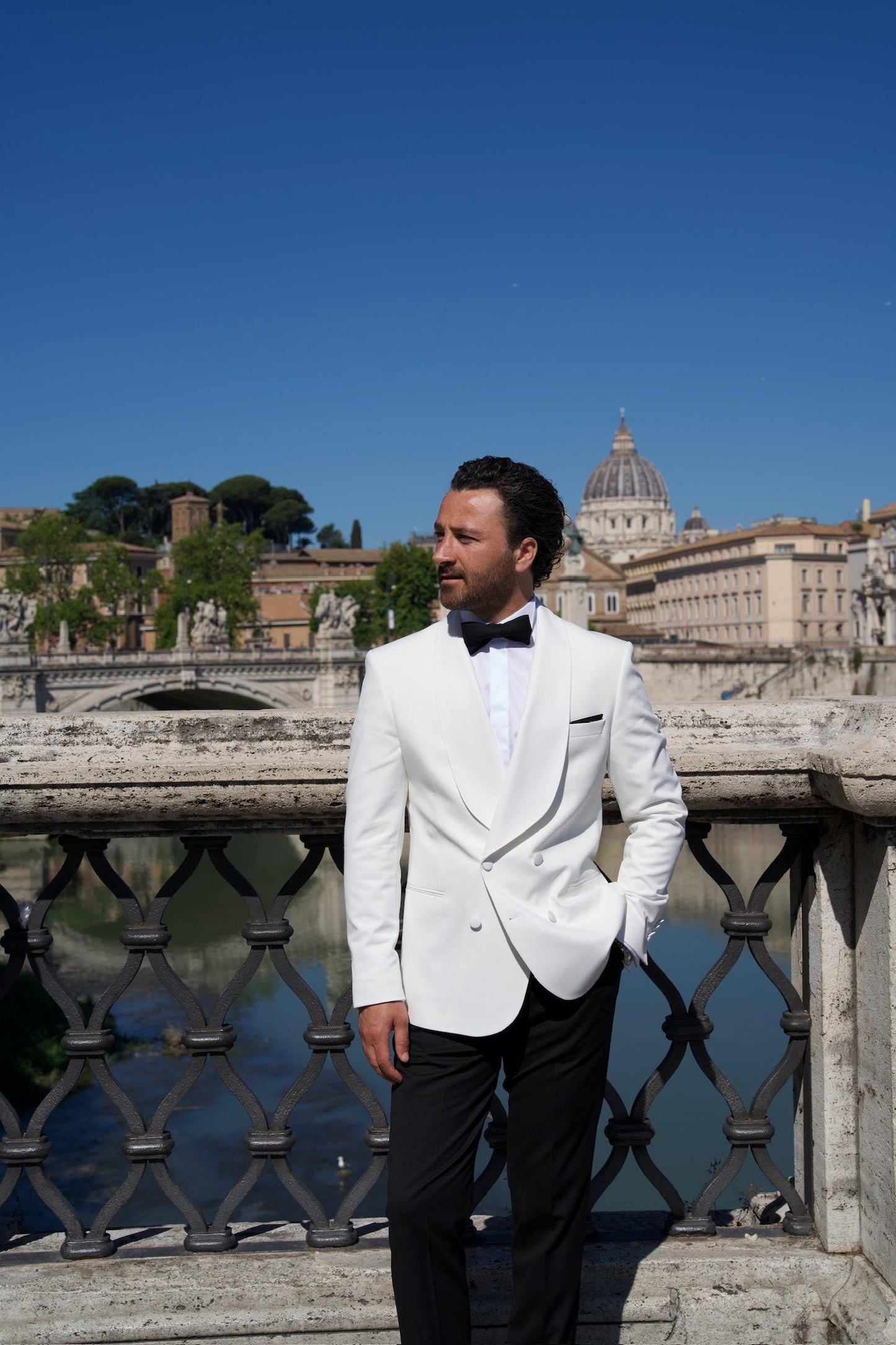 The Luxore II White Parez Tuxedo
