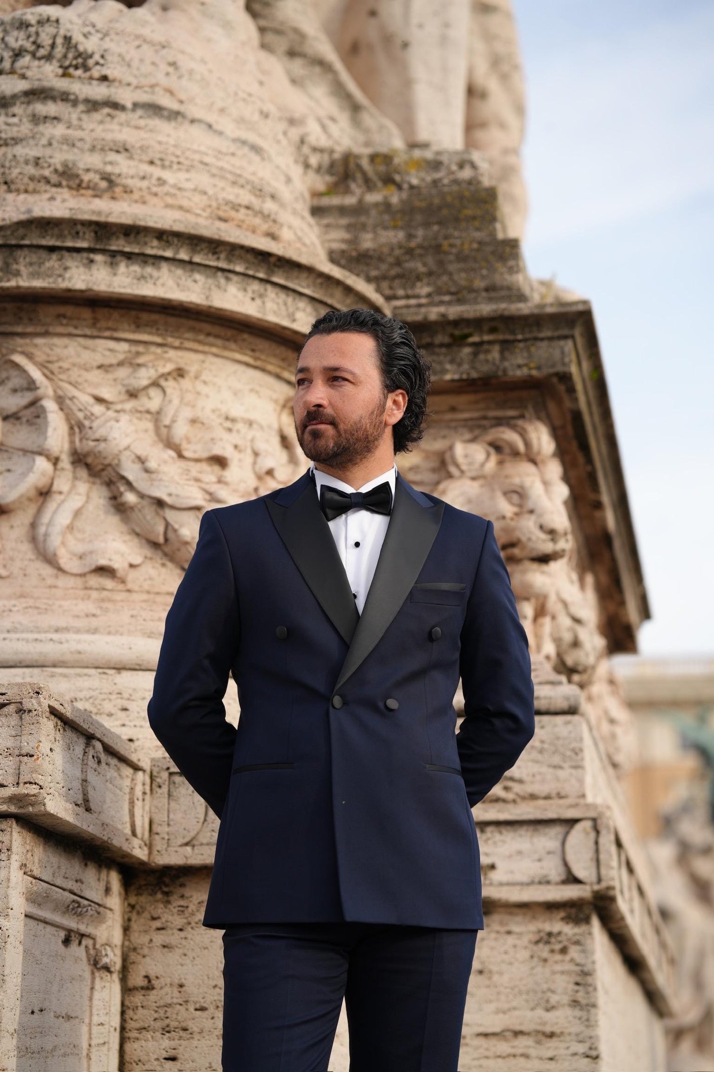 The Roma Navy Parez Tuxedo
