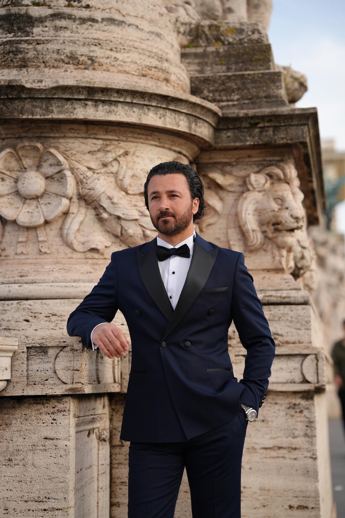 The Roma Navy Parez Tuxedo