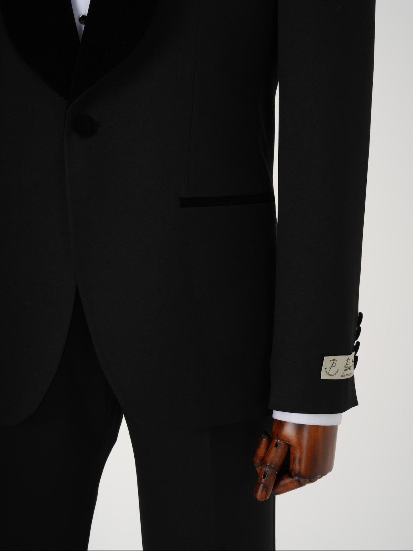 The Palermo Black Parez Tuxedo