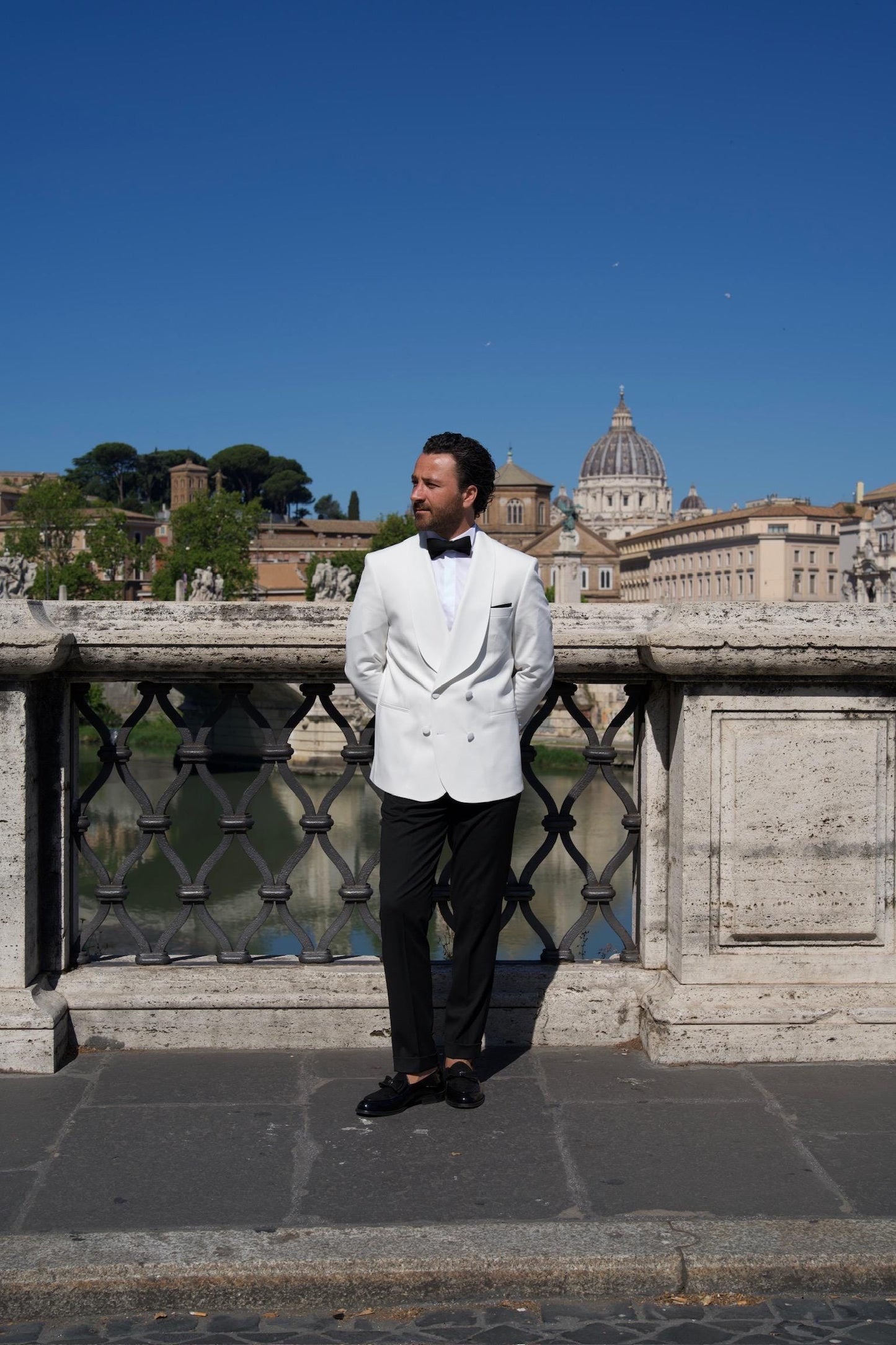The Luxore II White Parez Tuxedo