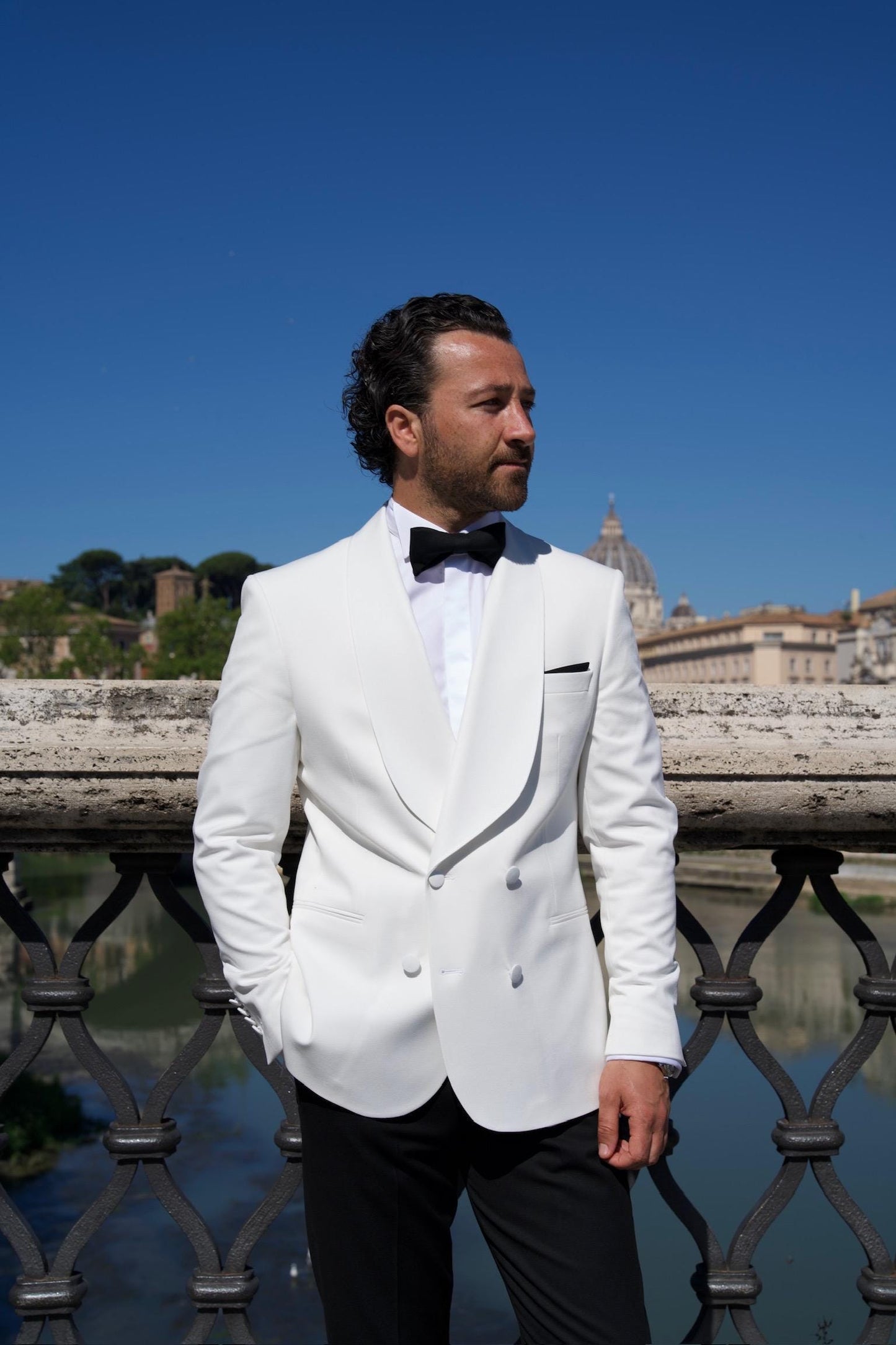 The Luxore II White Parez Tuxedo