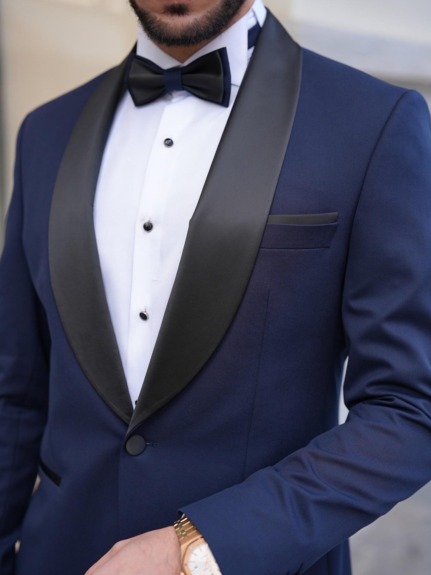 The Milan Navy Parez Tuxedo