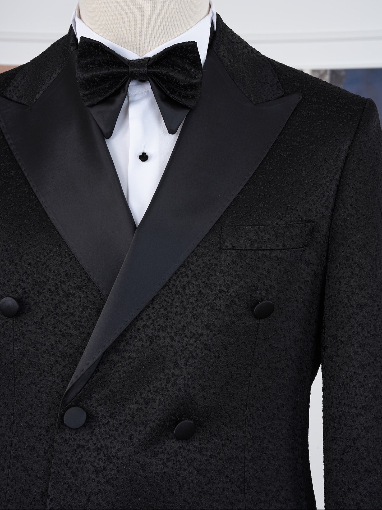 The Palermo  – Luxury Double Breasted Velvet Tuxedo