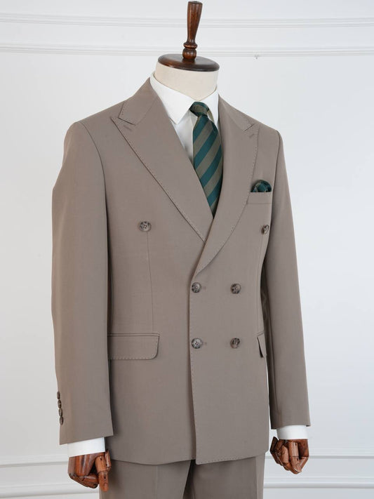 The Taupe Monarch Suit by Parez